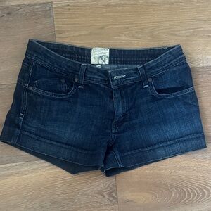Dylan George Dark Indigo Jean Shorts